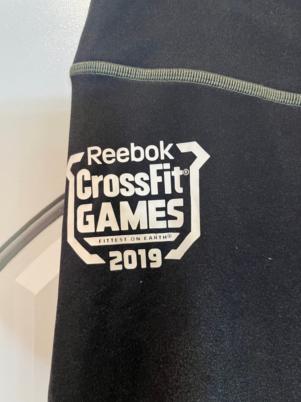 Reebok’s Black and Olive 2019 CrossFit Games Graphic Leggings. GUC! - Picture 3 of 7